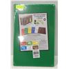 Image 1 : NEW 12" X 18" X 1/2" POLY CUTTING BOARD - GREEN