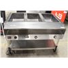 SERVEWELL 3-WELL STEAM TABLE W/ UNDERSHELF