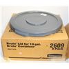 Image 1 : 6PK RUBBERMAID BRUTE 2609 10GAL CONTAINER LIDS;