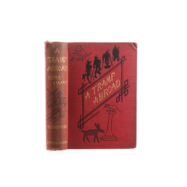 1st British Edition  "A Tramp Abroad", Mark Twain