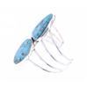 Image 3 : Navajo B Tsosie Sterling Silver Turquoise Bracelet