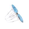 Image 5 : Navajo B Tsosie Sterling Silver Turquoise Bracelet