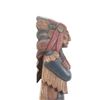Image 12 : Large Cigar Store Indian Wood Carving Life Sized