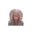 Image 2 : Large Cigar Store Indian Wood Carving Life Sized