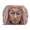 Image 5 : Large Cigar Store Indian Wood Carving Life Sized