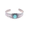 Image 3 : Navajo Fred Harvey Sterling Silver Turquoise Cuff