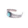 Image 4 : Navajo Fred Harvey Sterling Silver Turquoise Cuff