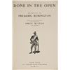 Image 6 : Rare "Done in the Open" Frederic Remington 1902
