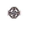 Image 6 : WWII German Third Reich Knights Cross Silver Ring