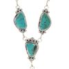 Image 3 : Navajo R. Sam Sterling Silver Turquoise Necklace