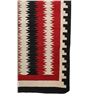 Image 5 : Navajo Crystal Eye Dazzler Stepped Rug c. 1930's