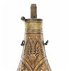 Image 3 : Brass Hunting Powder Flask c. 1890-1910
