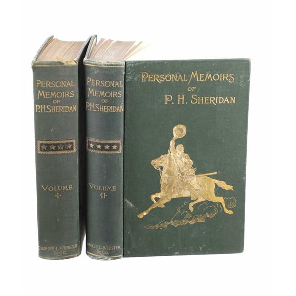 "Personal Memoirs of P.H. Sheridan" 1st Ed. 1888
