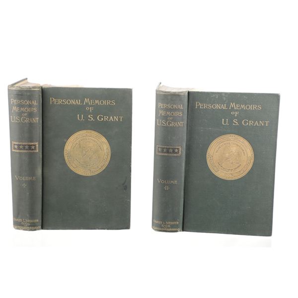1885 1st Ed. Personal Memoirs of US Grant, 1st Ed.