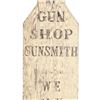 Image 8 : Smith & Wesson Gunsmith Advertisement Sign c 1940s