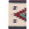 Image 3 : Zapotec Hand Woven Southwestern Wool Rug
