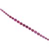 Image 7 : RARE Burmese Ruby & VS2 Diamond Platinum Bracelet