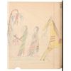 Image 9 : 1911- Lakota Sioux Sun Dance Ledger Drawings (2)