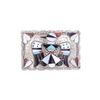 Image 1 : Zuni Bobby & Corraine Shack Inlaid Mosaic Buckle