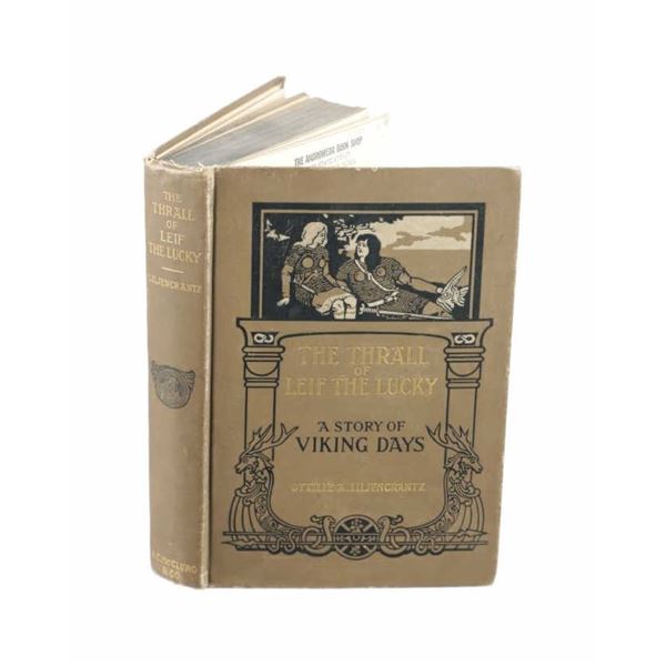 1st Ed The Thrall of Leif the Lucky - Liljencrantz