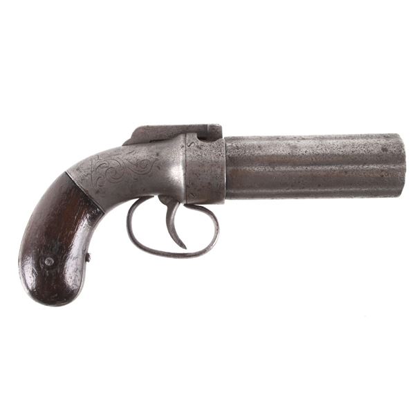 Allen & Thurber Six Shot Action Bar Pepperbox