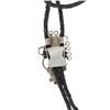 Image 5 : Zuni Turquoise Inlay Sterling Silver Kachina Bolo