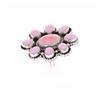 Image 6 : Navajo Roger Skeet Sterling Silver Pink Conch Ring