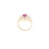 Image 5 : 1.16ct Myanmar Ruby & VS2 Diamond 14k Gold Ring
