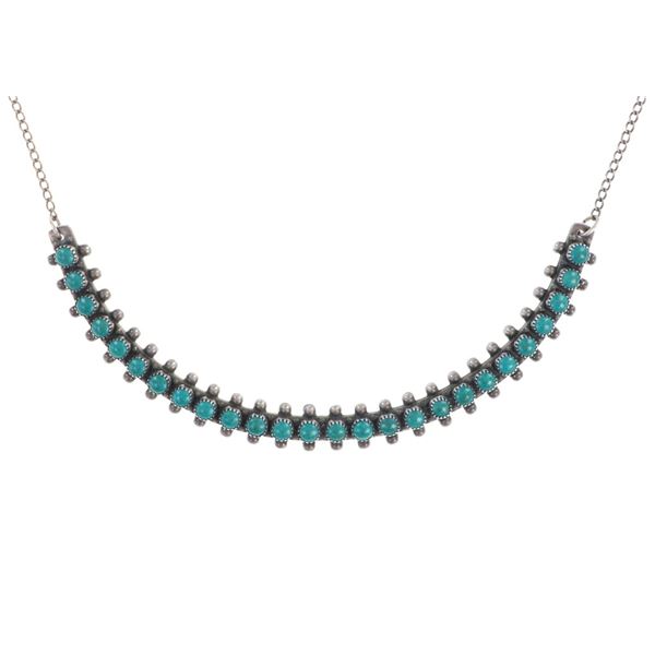C. 1920's Navajo Fred Harvey Turquoise Necklace