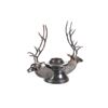 Image 11 : Stetson Double European Stag Candlestick Holder
