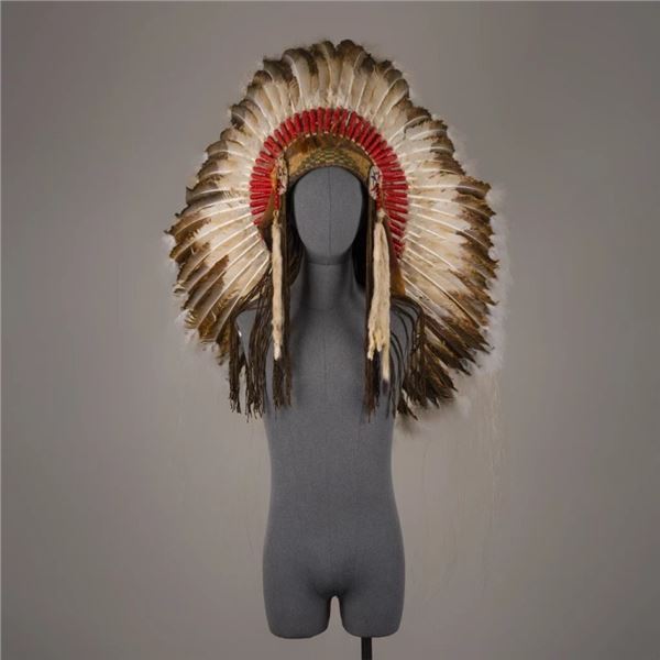 Lakota Sioux John Young Buck Feather Headdress