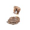 Image 2 : 1923 Elephant Armour Bronze Cigar Ashtray