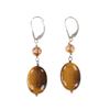 Image 13 : Fancy Disk Tiger's Eye Graduated Jewelry Set