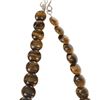 Image 4 : Fancy Disk Tiger's Eye Graduated Jewelry Set