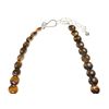 Image 8 : Fancy Disk Tiger's Eye Graduated Jewelry Set