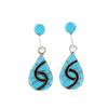 Image 9 : Zuni Amy Weslay Sterling Silver Turquoise Jewelry