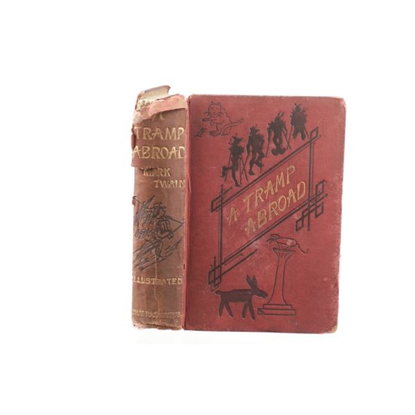 Rare 1882 "A Tramp Abroad", Mark Twain