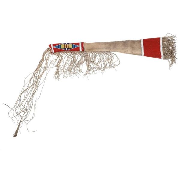Crow Beaded Hide & Trade Clothe Rifle Scabbard