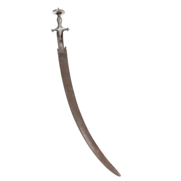 18th - 19th C Mughal Indian Tulwar Battle Sword
