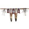 Image 3 : Jay Tschudy Native American Peace Pipe Metal Art