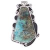 Image 4 : Navajo C. Tom Sterling Silver Turquoise Necklace