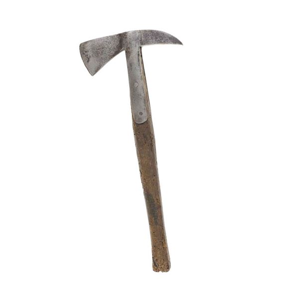 Forged Iron Naval Boarding Spike Axe Early 1800s