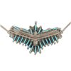 Image 6 : Navajo B. Wyaca Petite Point Turquoise Jewelry Set