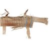 Image 3 : Crow Beaded Indian Hide Bowcase & Arrow Quiver