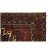 Image 2 : Kazak Persian Hand Knotted Wool Runner Rug 1930's