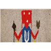 Image 6 : Navajo Ye Be Chei Hand Woven Rug c. 1970's