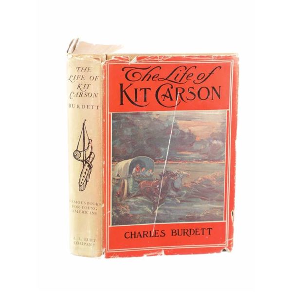 1902 Life of Kit Carson by Charles Burdett