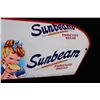 Image 3 : Sunbeam Bread Porcelain Die Cut Metal Sign