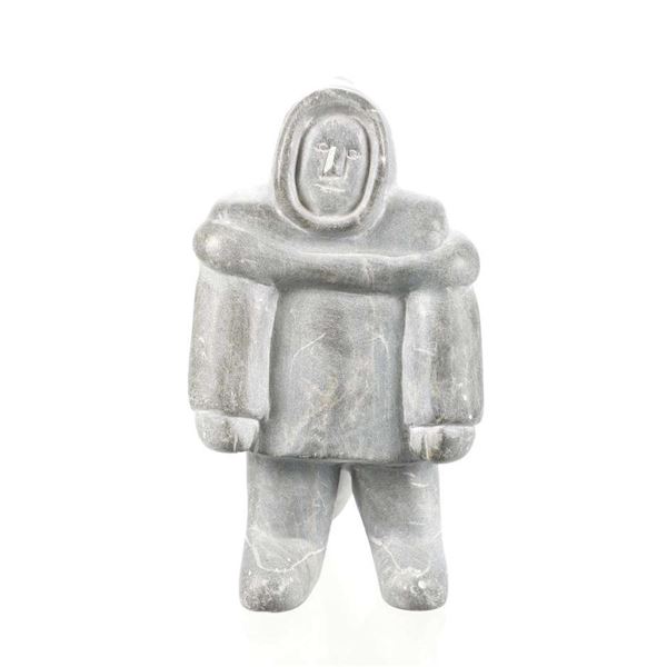 Eskimo K. Kumak Soapstone Native Hunter c. 1970s