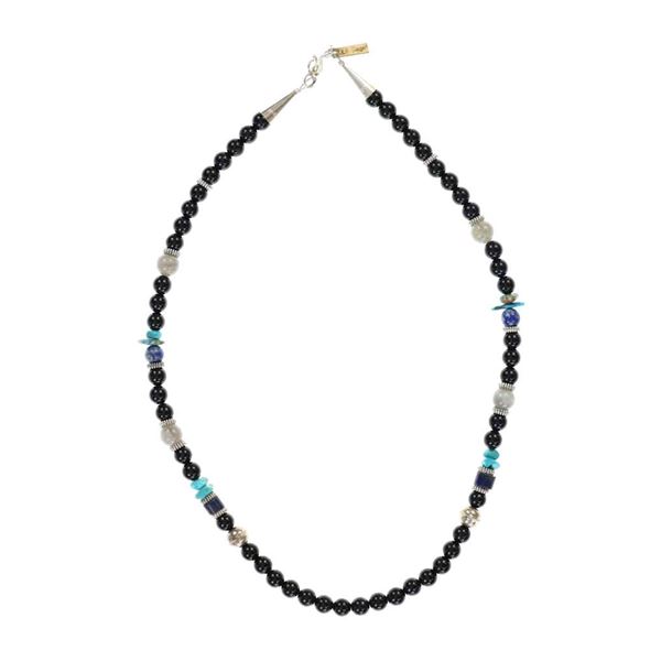 Navajo T & R Singer S. Silver Multistone Necklace